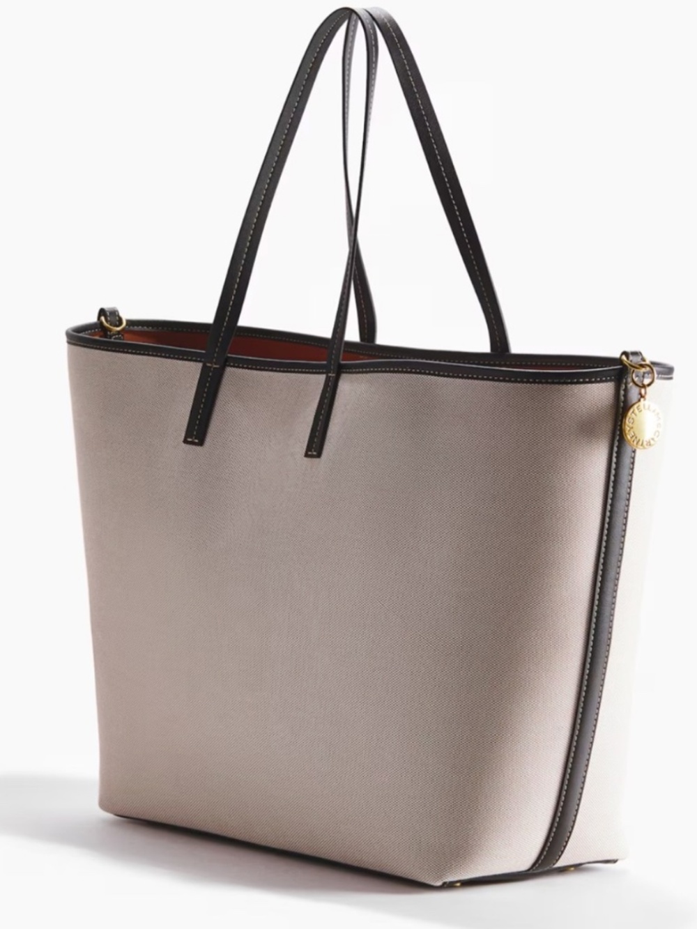 NEW Stella McCartney x H&M Large Canvas Tote Logo Shoulder Logo Bag - Picture 4 of 5